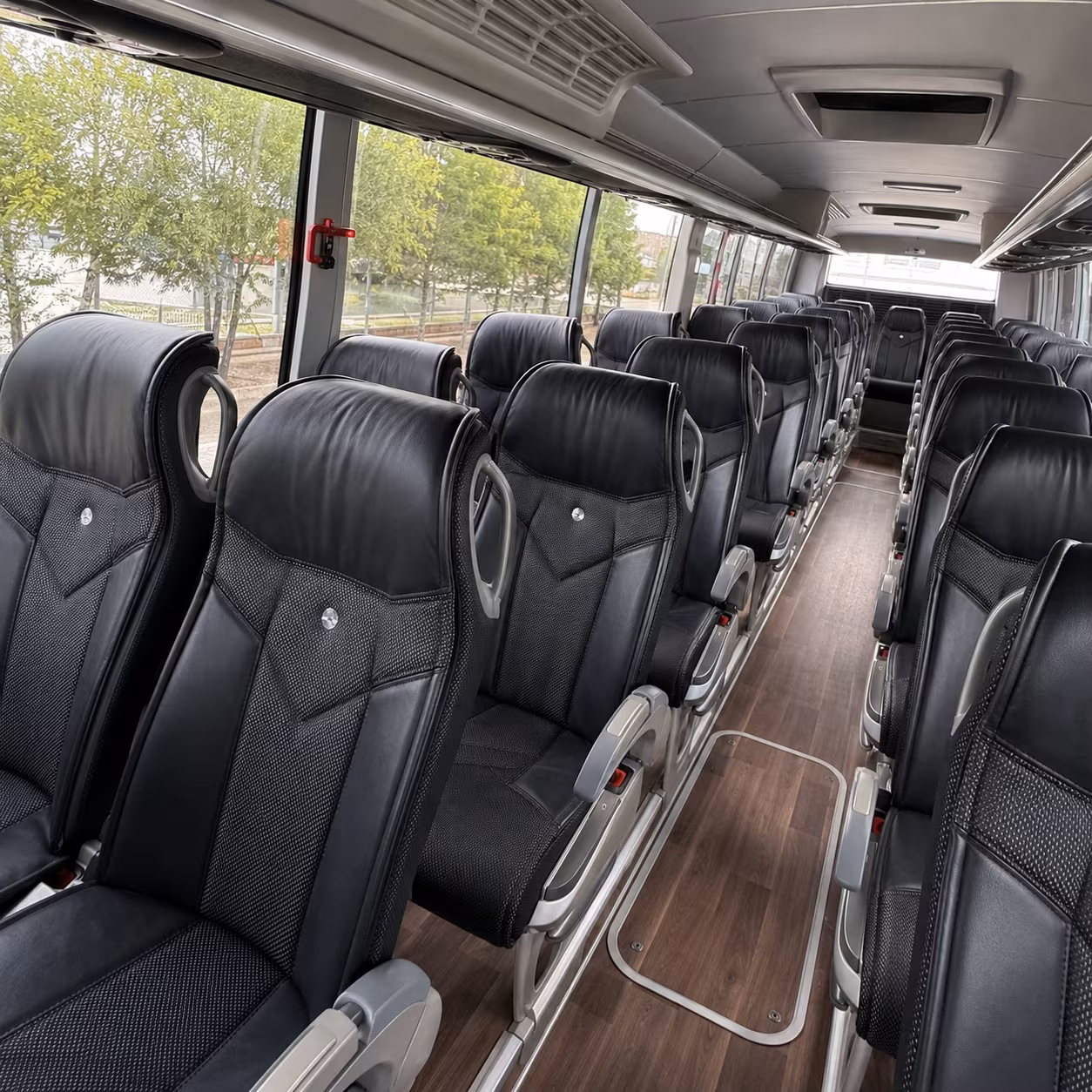 charter buses for large fargo prom groups and class wide arrivals