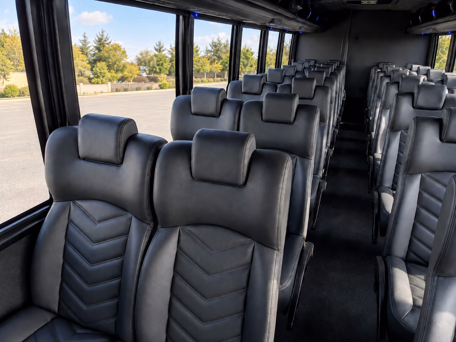 fargo 18 passenger minibus inside