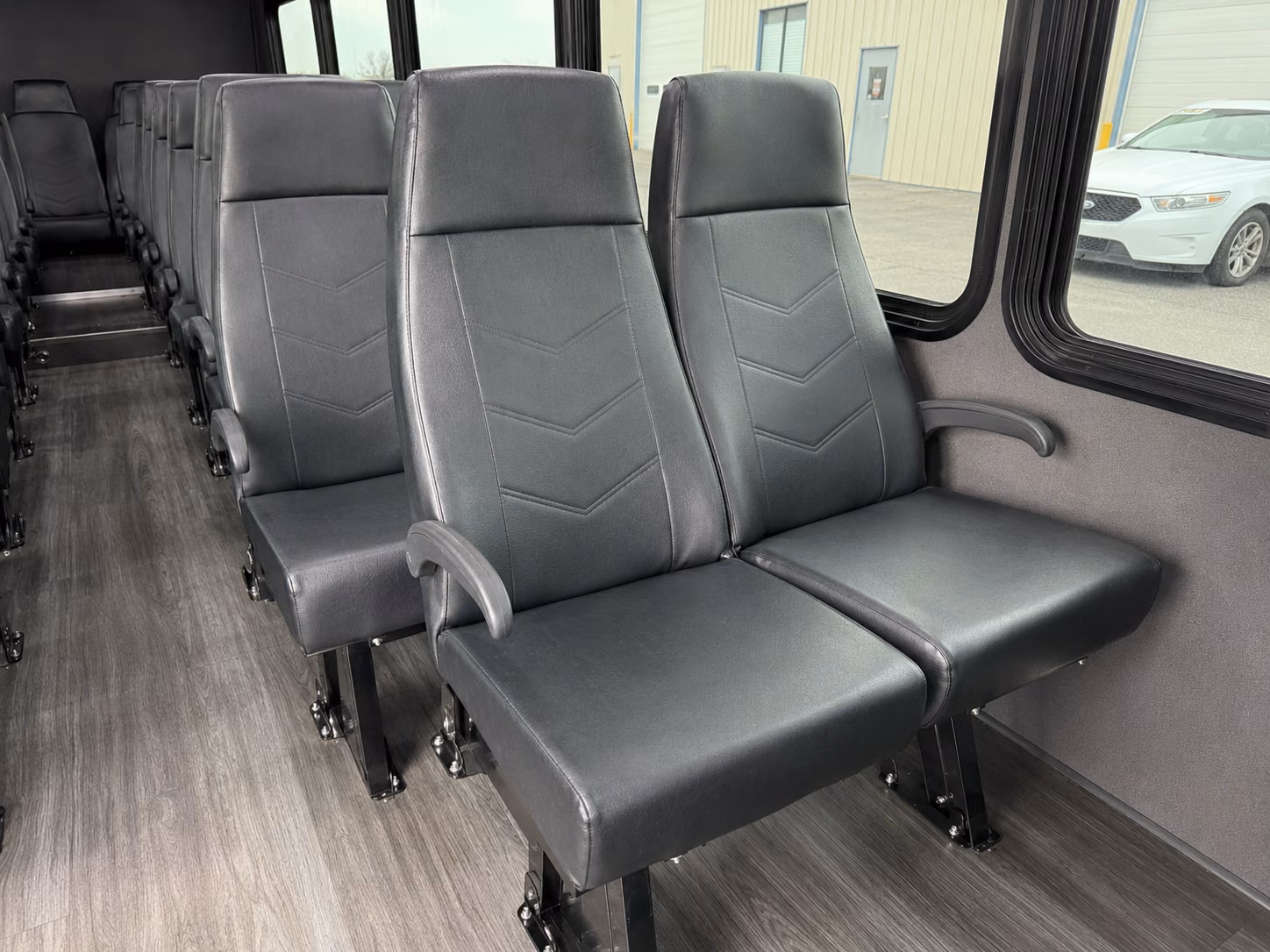 fargo 20 passenger minibus inside