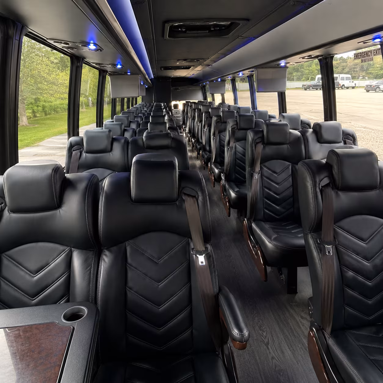 fargo 25 passenger minibus inside