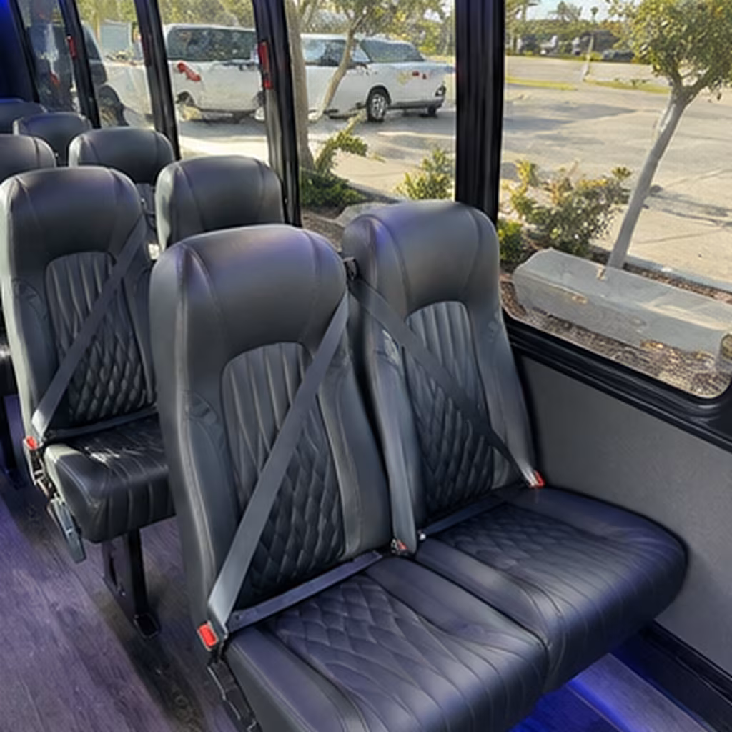fargo 35 passenger minibus inside