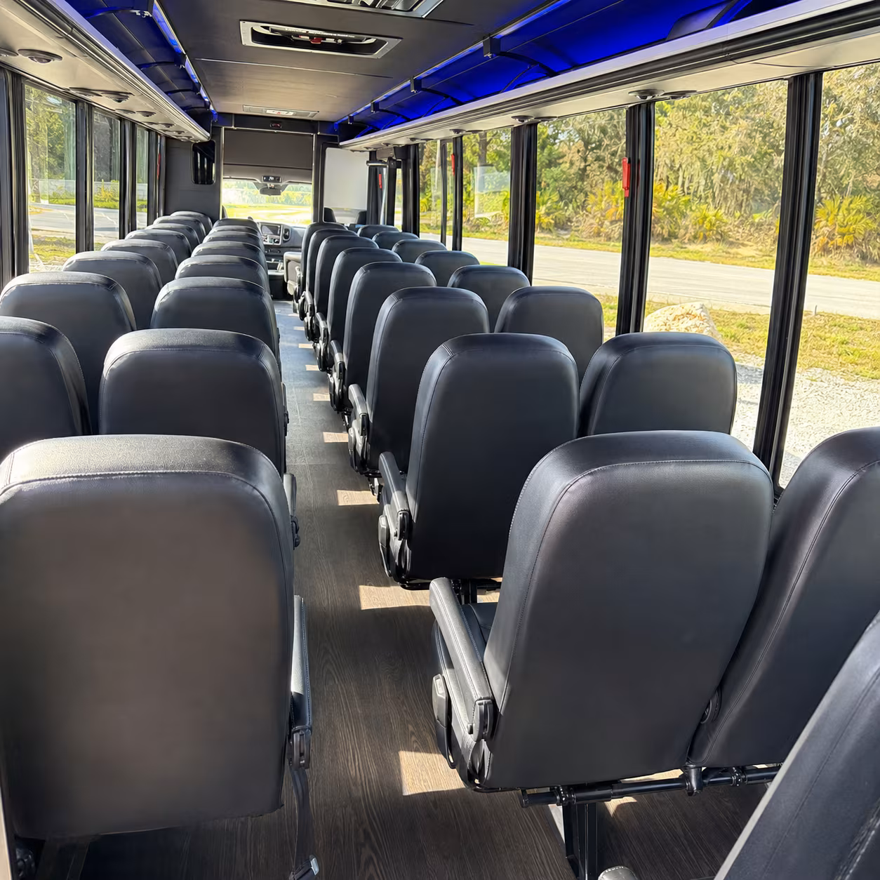 fargo 35 passenger minibus interior