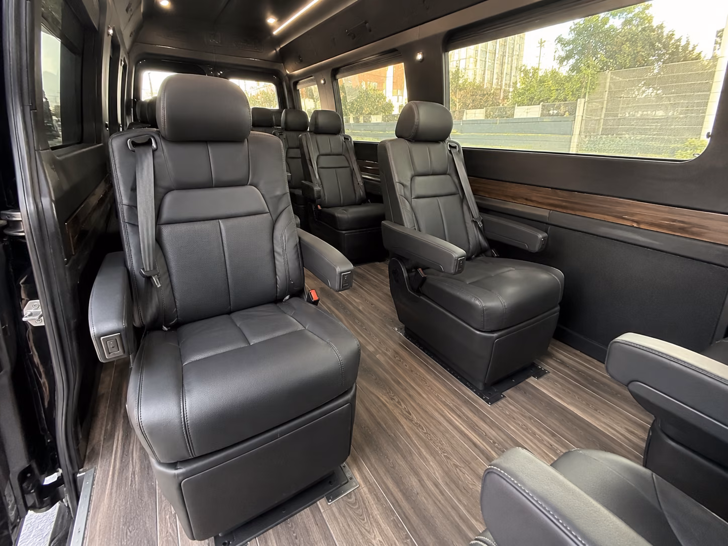 fargo employee transportation onboard seating