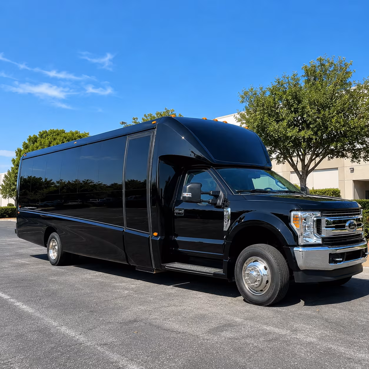 fargo prom buses for groups crossing into moorhead minnesota