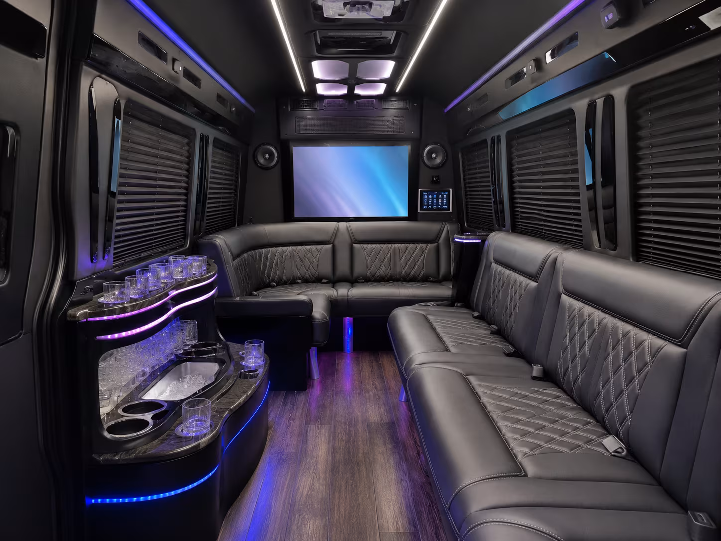 fargo sprinter limousine inside