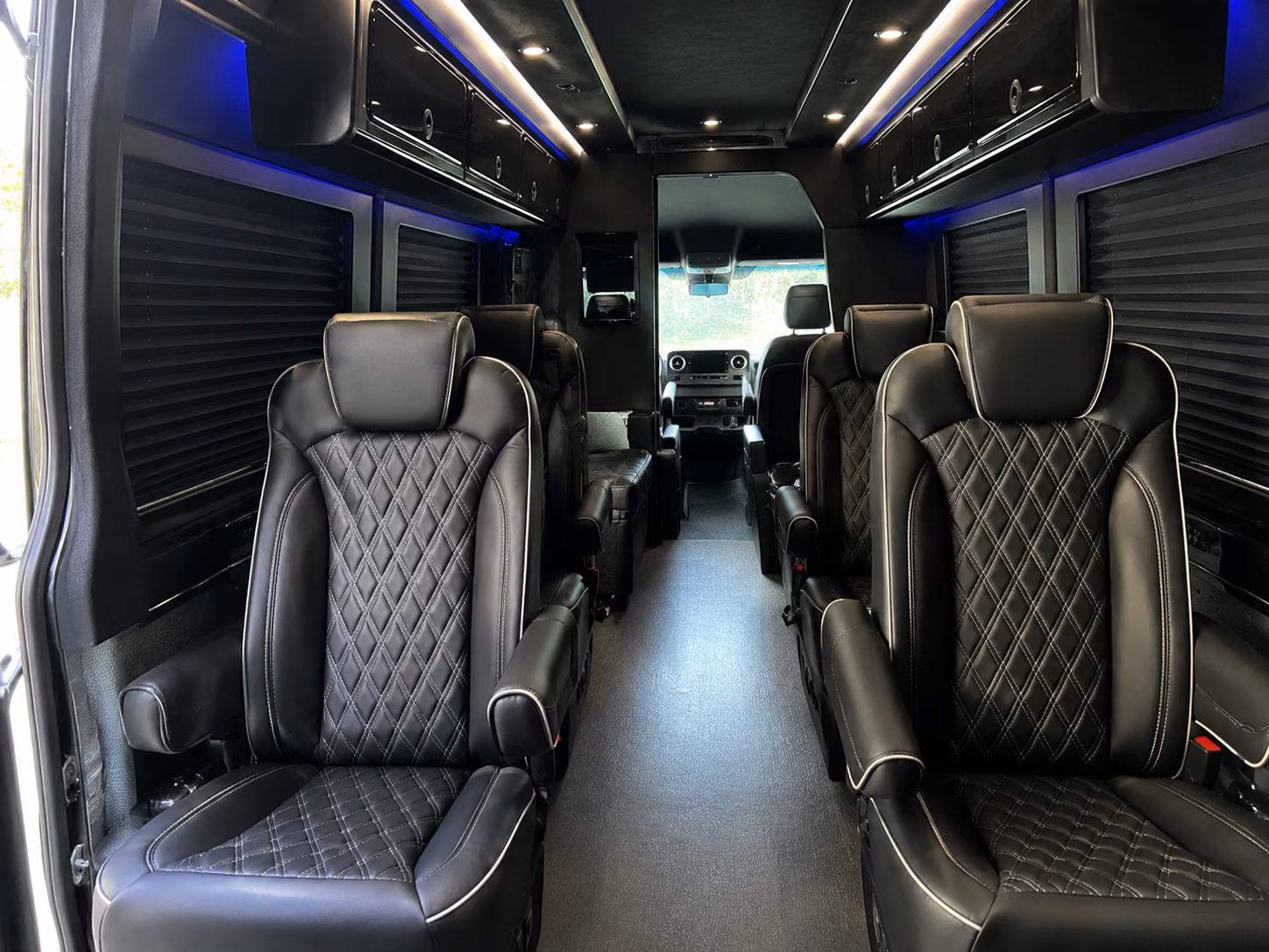 fargo sprinter van with driver inside